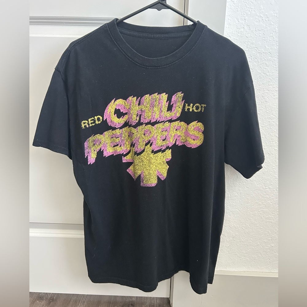 Target Black Tee with Purple and Gold Graphic